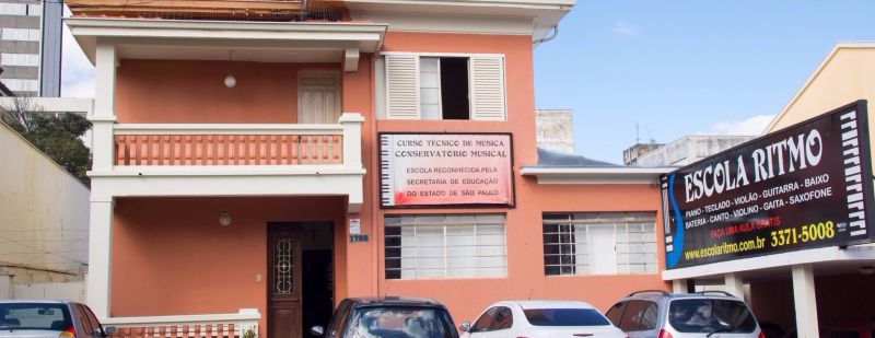 Fachada da Escola Ritmo